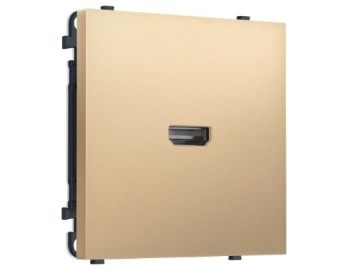 MS894030 MS894030 Комплект механизма розетки HDMI 2.1 SIGMA Золото Мягкое касание 30V/900MS 4K-120HZ 8K-60Hz QUANT PRO (SP8940, PR223)