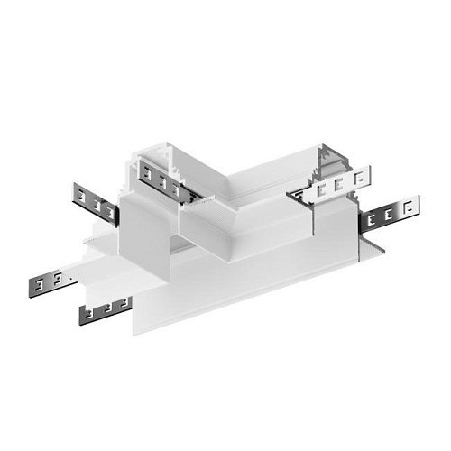 TRA010CT-42W Коннектор Т-образный Gravity встраиваемый Maytoni Accessories for tracks Gravity TRA010CT-42W