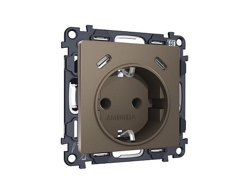 Розетка Ambrella Volt ALFA MA640510