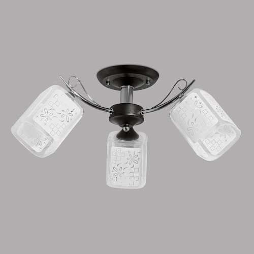 Потолочная люстра IMEX MD.1087-3-S BK+CH
