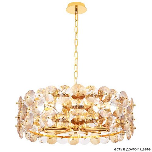 CRYSTAL SP12 GOLD Подвесная люстра Crystal Lux Crystal CRYSTAL SP12 GOLD