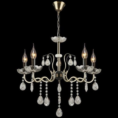 Подвесная люстра 03804-0.4-05 AB+BK