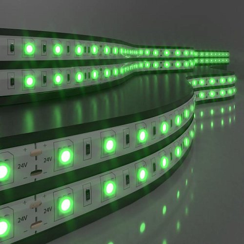Лента светодиодная 60Led 14,4W IP65 зелёный (5050 24V 60Led 14,4W IP65) LED лента Elektrostandard 24V 14,4W IP65 Лента светодиодная 60Led 14,4W IP65 зелёный (5050 24V 60Led 14,4W IP65) a052972