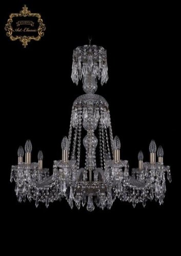 Подвесная хрустальная люстра 11.23 Art Classic 11.23.10.300.XL-87.Br.Dr