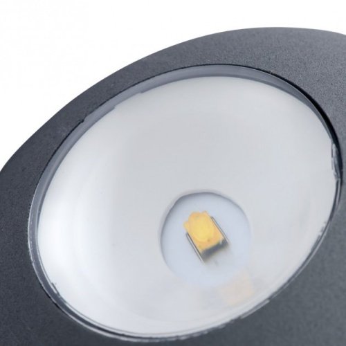 Уличный LED настенный светильник Arte Lamp Conrad A1544AL-4GY