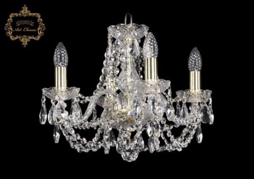 11.11.4.141.Gd.Sp Подвесная хрустальная люстра 11.11 Art Classic 11.11.4.141.Gd.Sp