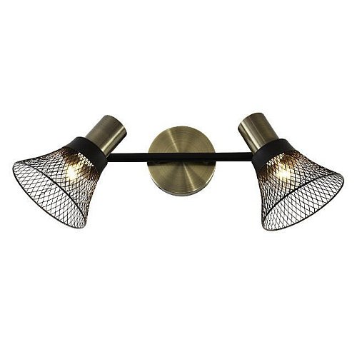 Светильник спот Seven Fires Gelena SF4708/2W-AB-BK