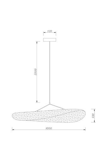 Светильник подвесной Divinare Fiamma 5866/06 SP-35