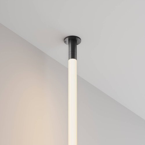 Основание для накладного монтажа системы Shelf с внешней резьбой с вводом питания Maytoni Accessories for system Shelf CA022BO-P-B