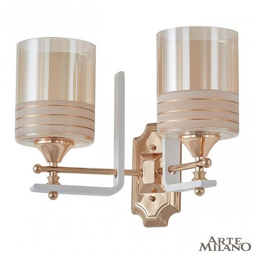 306087/2W Wh/Gd Настенное бра Arte Milano Florentia-6087 306087/2W Wh/Gd