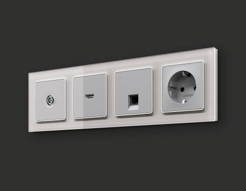 Розетка Ambrella Volt ALFA MA413005