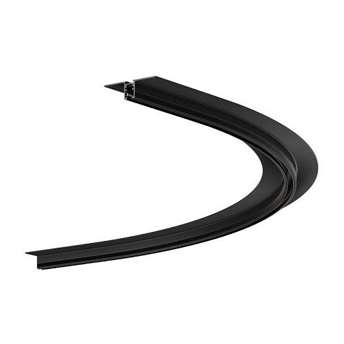 TRA184-R900-12B Коннектор радиусный R900 встраиваемый под ГКЛ 9,5мм Maytoni Accessories for tracks Levity TRA184-R900-12B