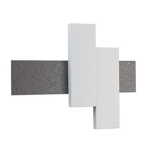 V000119L Настенный светильник Indigo Avanzato V000119L 14023/2W Silver stone