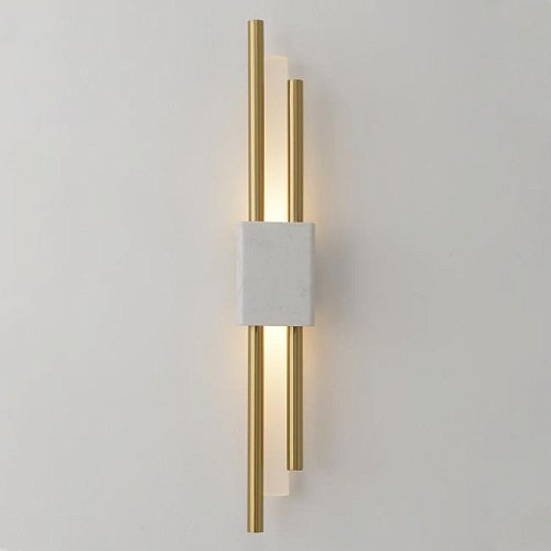 Настенный светильник Crystal Lux Carta CARTA AP6W LED WHITE/BRASS