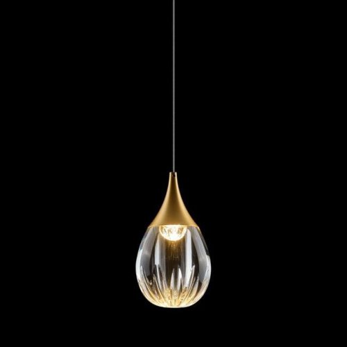 MD24001004-1A gold/clear Светильник подвесной Delight Collection Stilla MD24001004-1A gold/clear