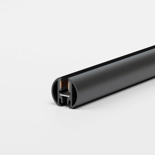 Шинопровод накладной Round (черный) (2м) 85165/00_система Мини Шинопровод Elektrostandard Mini Magnetic Mini Magnetic Шинопровод накладной Round (черный) (2м) 85165/00