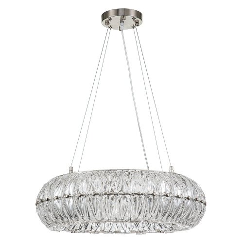 V000300 Подвесная люстра Indigo Finezza 12023/8P Nickel V000300