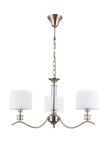 Подвесная люстра Elvan 39446 LU-39464/3-E14-BrWh