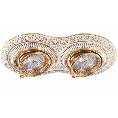 Встраиваемый светильник с узорами Vintage 370013 Novotech