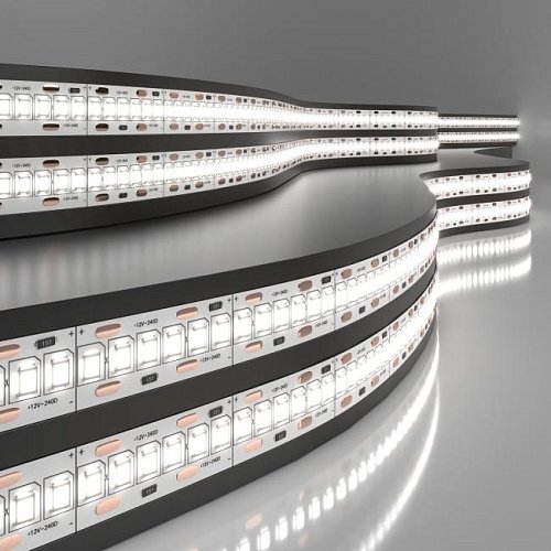 LED лента Elektrostandard 12V 24W IP20 Лента светодиодная 240Led 24W IP20 4200K дневной белый (2835 12V 240Led 24W IP20) a050175