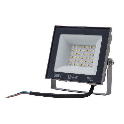 ULF-F23-30W/6500K IP65 160-240V GREY Прожектор уличный Uniel ULF-F23-30W/6500K IP65 160-240V GREY