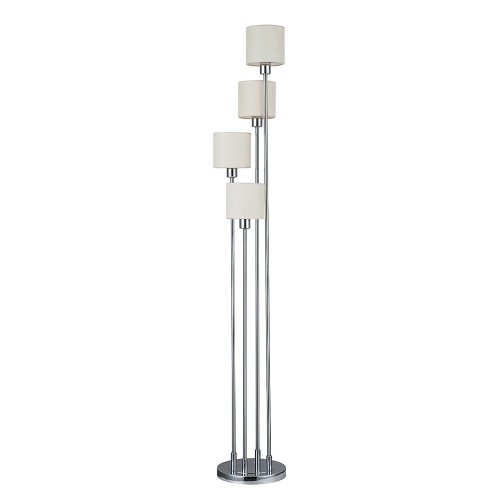 1109/4 Chrome/Beige Торшер Escada Denver 1109/4 Chrome/Beige