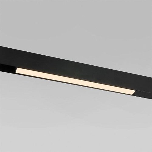 Slim Magnetic L01 Трековый светильник 10W 3000K (черный) 85000/01 Трековый светильник Elektrostandard Slim Magnetic Slim Magnetic L01 Трековый светильник 10W 3000K (черный) 85000/01