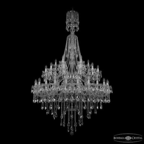 Подвесная люстра Bohemia 1415 1415/24+12+6/460/XL-213/2d Ni