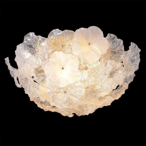 MAGNOLIA PL12 GOLD Потолочная люстра MAGNOLIA Crystal Lux MAGNOLIA PL12 GOLD