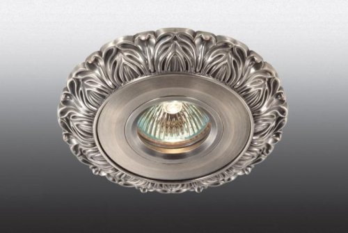 Встраиваемый светильник с узорами Vintage 369946 Novotech