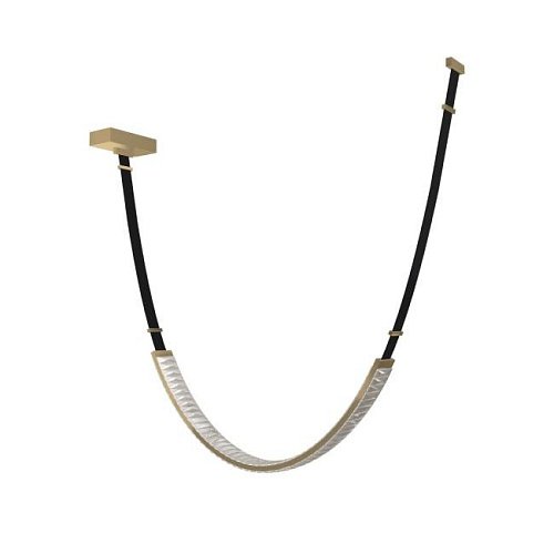 MD24083001-1E black/gold Светильник подвесной Delight Collection MD24083001 MD24083001-1E black/gold