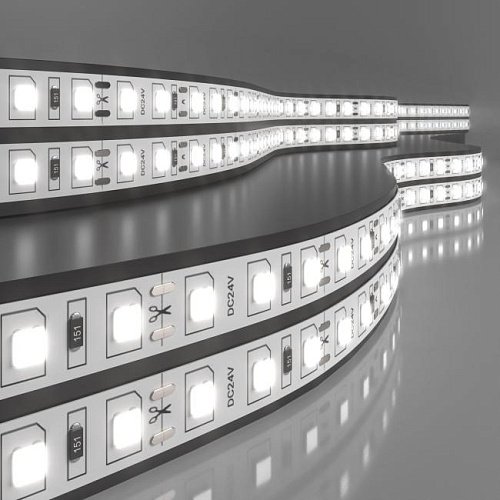 LED лента Elektrostandard Лента светодиодная 120Led 8W IP20 4200K дневной белый (2116 24V 120Led 8W IP20)