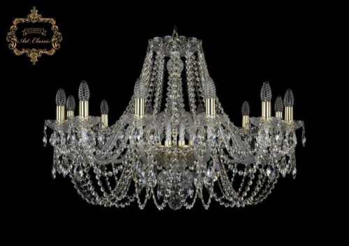 11.11.12.300.Gd.Sp Подвесная хрустальная люстра 11.11 Art Classic 11.11.12.300.Gd.Sp