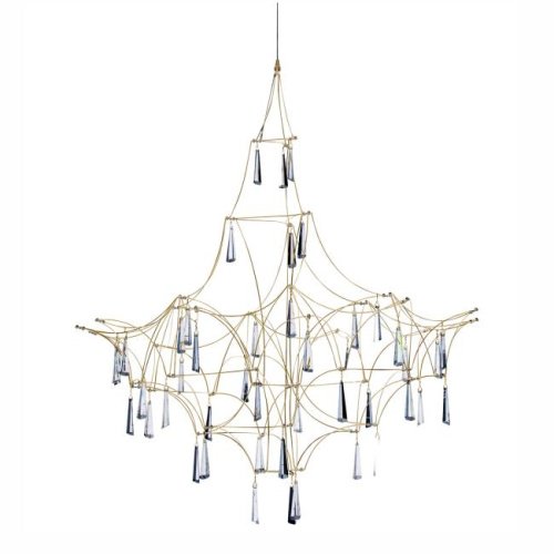 MD18001068-1E matt gold Подвесная люстра Delight Collection Lucciola MD18001068-1E matt gold