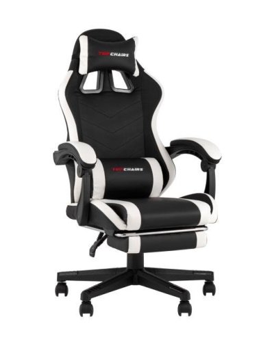 Компьютерное кресло Stool Group GF-8086 black+white