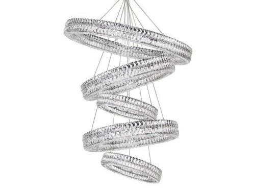 Потолочная чашка Newport Elizabeth 2 Потолочная чашка 8550 D30 5 вертик.колец chrome