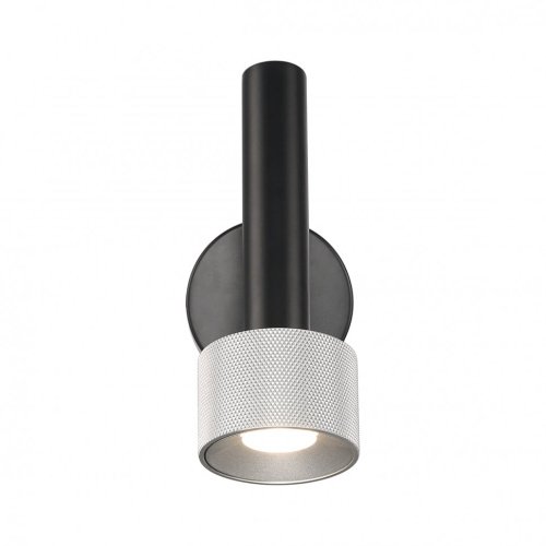 Настенный светильник ILedex Delta 2360-1 BK+SL