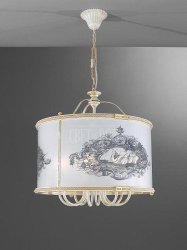 Подвесная люстра La Lampada 1307 L 1307/8.17