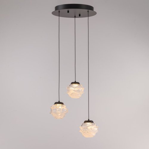 MD25030003-3A matt black/clear Светильник подвесной Delight Collection MD25030003 MD25030003-3A matt black/clear