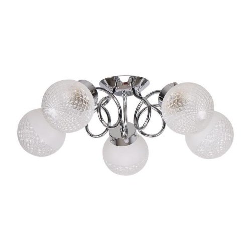 Потолочная люстра ЭкономСвет 51332 51332/5CR CL