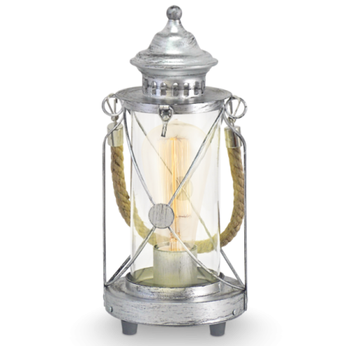 Настольная лампа с веревками Vintage 49284 Eglo