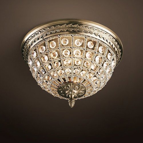 Светильник потолочный Delight Collection 19th c. Casbah KR0108W-2 antique brass