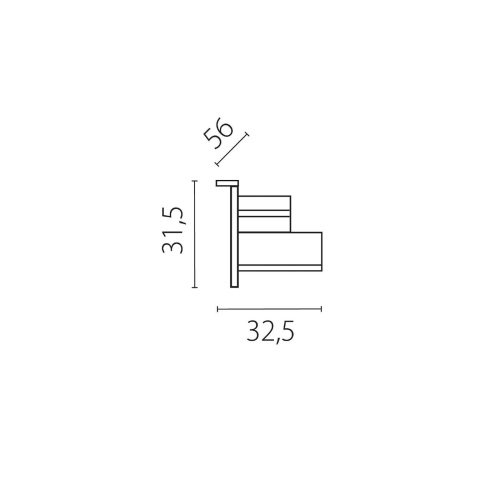 Заглушка Lightstar Quattro 503166-R