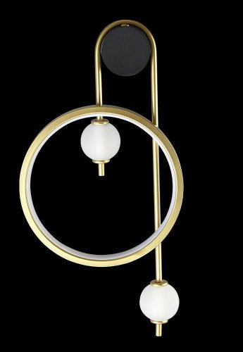Настенное бра Crystal Lux Rodrigo RODRIGO AP20W LED BLACK/GOLD