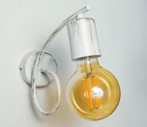 10120 Настенное бра Adilux Tango White Patina 10120