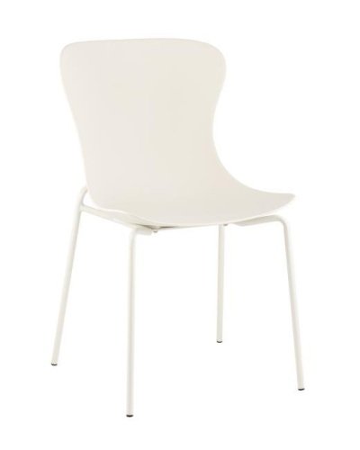 Стул пластиковый Stool Group Shaya D-025A white