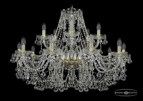 Подвесная хрустальная люстра 1409 Bohemia 1409/10+5/360 G