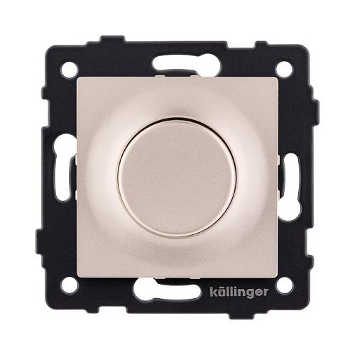 REA-048GD Светорегулятор для светодиодных ламп, проходной, 500W, золотой Kollinger REA-048GD для Aspekt, Eleganz, Reflex