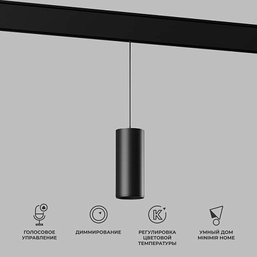 85073/01 Slim Magnetic Умный трековый светильник 15W 2700-6500K Dim Amend (чёрный) Трековый светильник Elektrostandard Slim Magnetic 85073/01 Slim Magnetic Умный трековый светильник 15W 2700-6500K Dim Amend (чёрный)