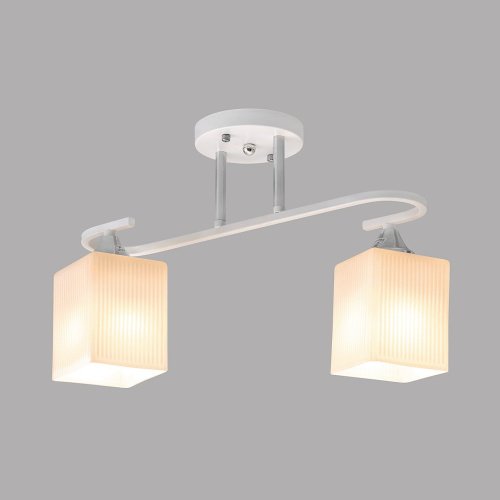 MD.6193-2-S-WH+CH Потолочная люстра IMEX MD.6193-2-S-WH+CH